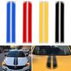 2 Pieces Universal Hood Bonnet Vinyl Decals Car-style Sports Car Styling Accessories Stickers Blade Scratches Cover Decoration