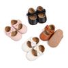 Baby Princess Shoes 0-1 Year, Soft Non-slip PU Leather with Bowknot, Suitable for Spring/Autumn.