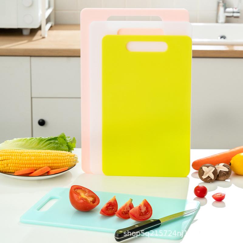 Double-Sided Antibacterial Toddler-Friendly Cutting Board - Food-Grade PP for Fruits and Vegetables