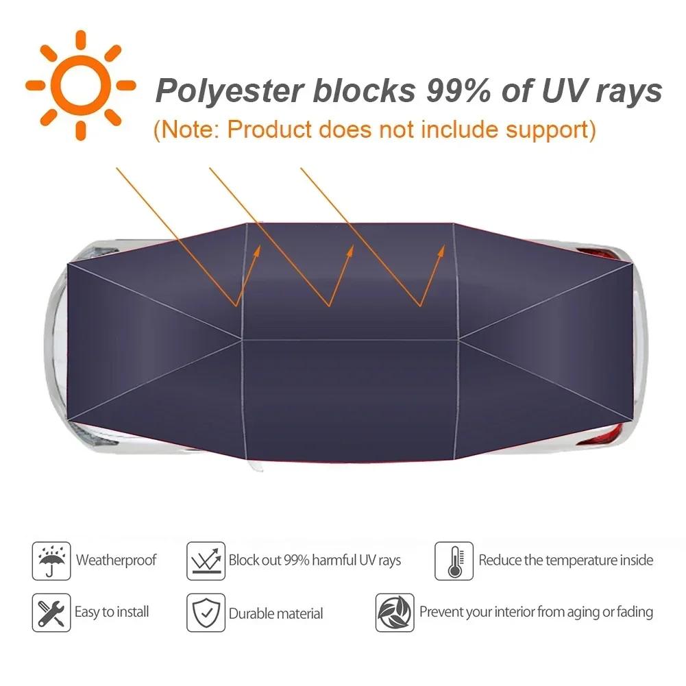 Car Covers SUV Full Cover Sun Shade Reflective Strips Rain Snow Dust Waterproof Protection Anti UV Outdoor Car Accessories