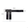 Adjustable Dumbbell Ankle Strap | Secure HookandLoop Closure, Weight with Metal Buckles,