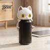 Niche Desk Storage 3D Printed Bat Can Holder Funny Cartoon Vampire Cat Stand Unique Gift for Standard Soda Cans Halloween Desktop Decor Novelty