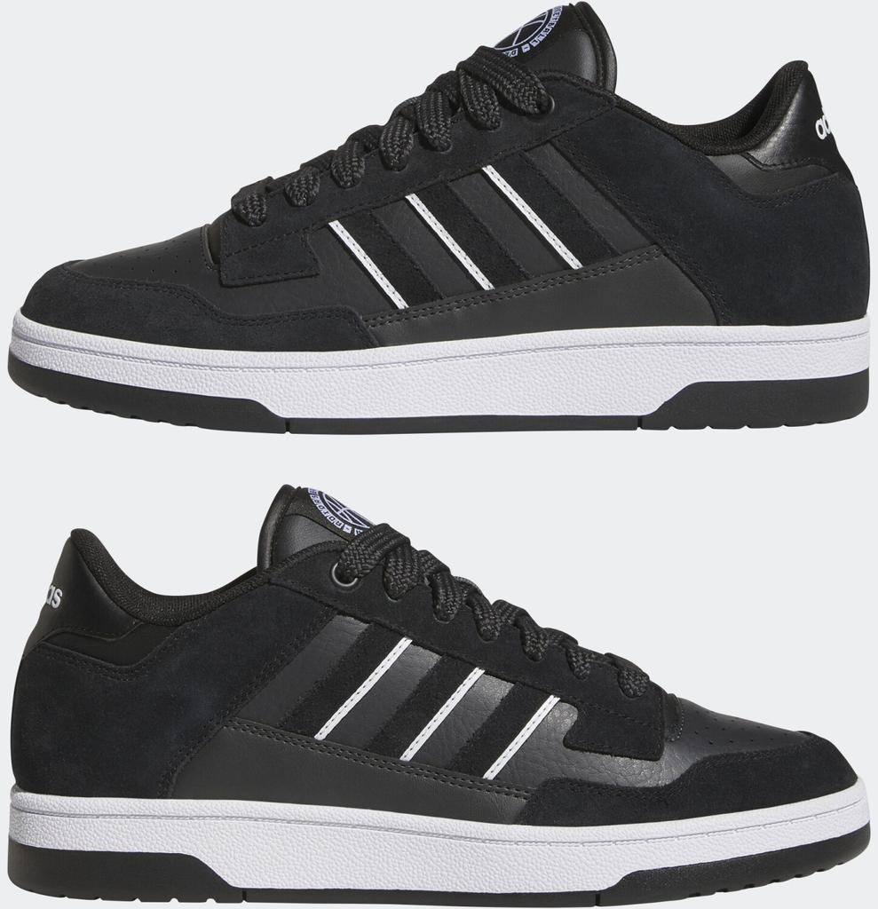 Кроссовки Adidas Rapid Court Low (JP5247) core black/carbon/cloud white