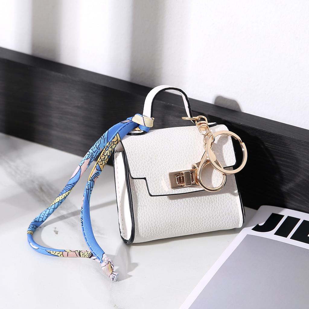 Mini bag pendant, house small bag, light luxury bag, new fashion decoration, red envelope, headphones, charter key bag