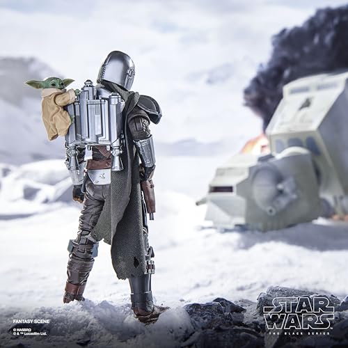 Hasbro STAR WARS Star Wars Black Series Star Wars/The Mandalorian and Groogoo The Mandalorian and Groogoo Deluxe Collection 15cm Action Figure G2514