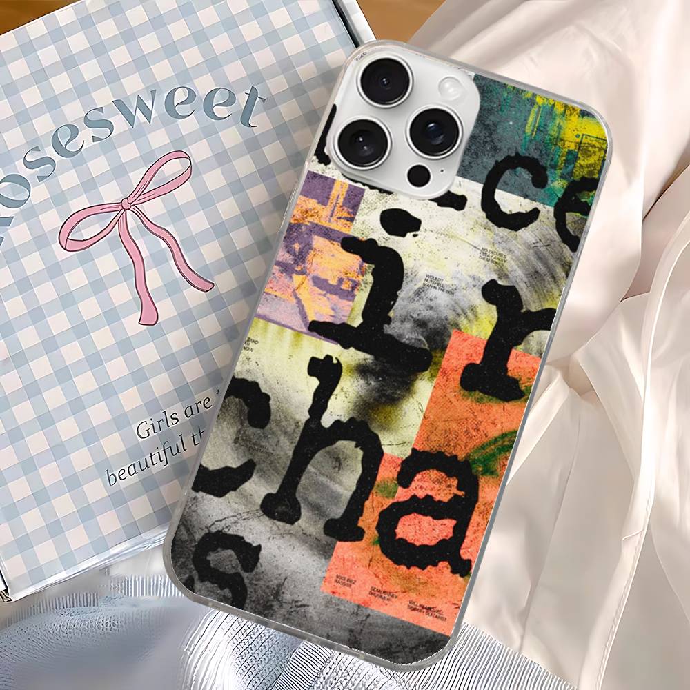 A-Alice I-In C-Chains For iPhone 17 Air 16 15 14 13 12 11 Pro Max Plus Phone Case Silvery Satin Glossy Surface