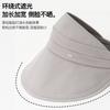 Sunscreen Bucket Hat Women's Summer UV Protection Sun Hat Boys Breathable Widened and Raised Full Face Sunshade Empty Top Hat