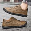 Classic Handmade Men Shoes Breathable Casual Leather Shoes Men Loafers Comfortable Moccasins Men Flats Shoes