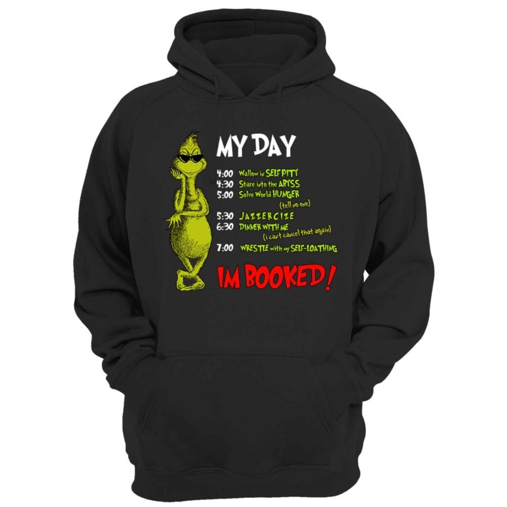 Christmas “My Day” Hoodie – Funny Grumpy Festive Jumper for Kids and Adults