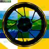 For HONDA NSR Motorcycle Accessories 17 Inch Front and Rear Wheel Hub Stickers Fairing Reflective Stickers Decoration