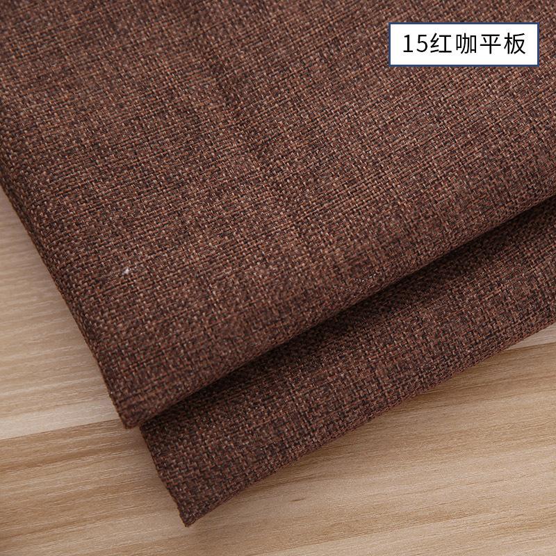 Nordic Style Linen Textured Fabric Sofa Pillows Clothing Decorative Fabrics Comfortable Versatile Wear-resistant Multi-purpose