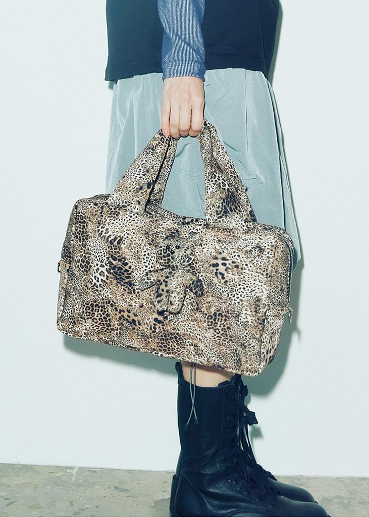 Kookeesee Padded Tote Bag (Leopard)