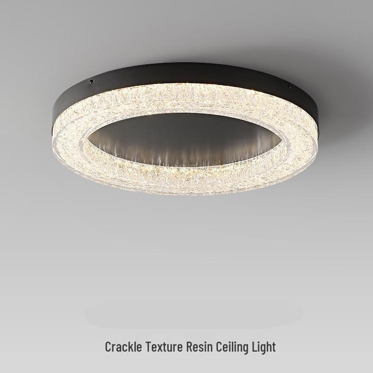 Luxury Italian Minimalist Resin Ceiling Chandelier for Living Room, Bedroom, or Restaurant