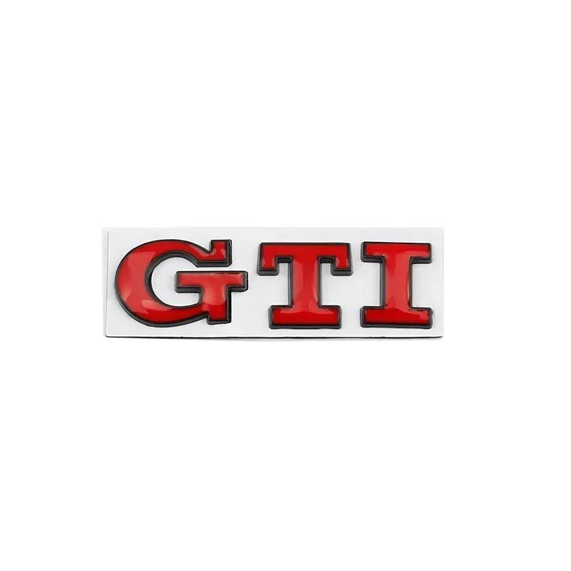 2026 Hot For VOLKSWAGEN VW Metal GTI Logo Car Rear Trunk Emblem Side Sticker for Volkswagen VW Golf 4 5 6 7 8 Polo Jetta Tiguan