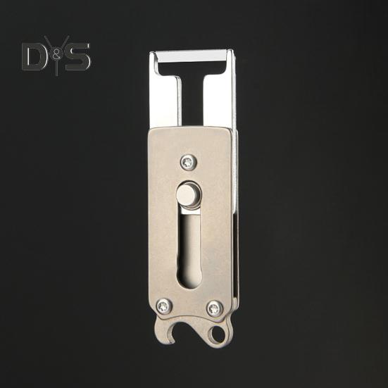 Mini-Schäler aus Titanlegierung, Flaschenöffner, robust, für Outdoor-Reisen, Camping, Wandern, Mehrzweckwerkzeug, tragbarer Obst- und Gemüseschäler