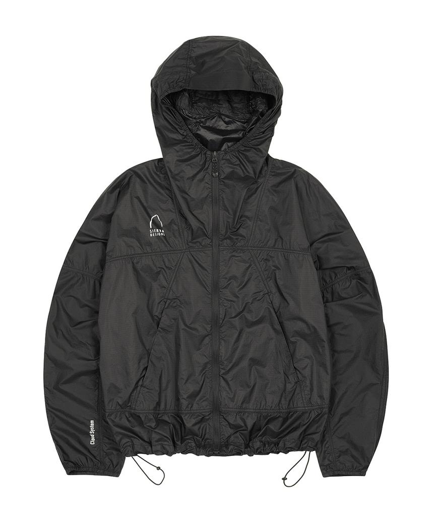 SIERRA DESIGNS W) Grand Mothership Lightweight Windshell Jacket Black