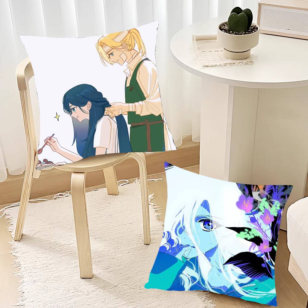 Anime Z-Zenshu Pillow Case Home Decor Throw For Sofa Bed Car Room Decor Gift Idea