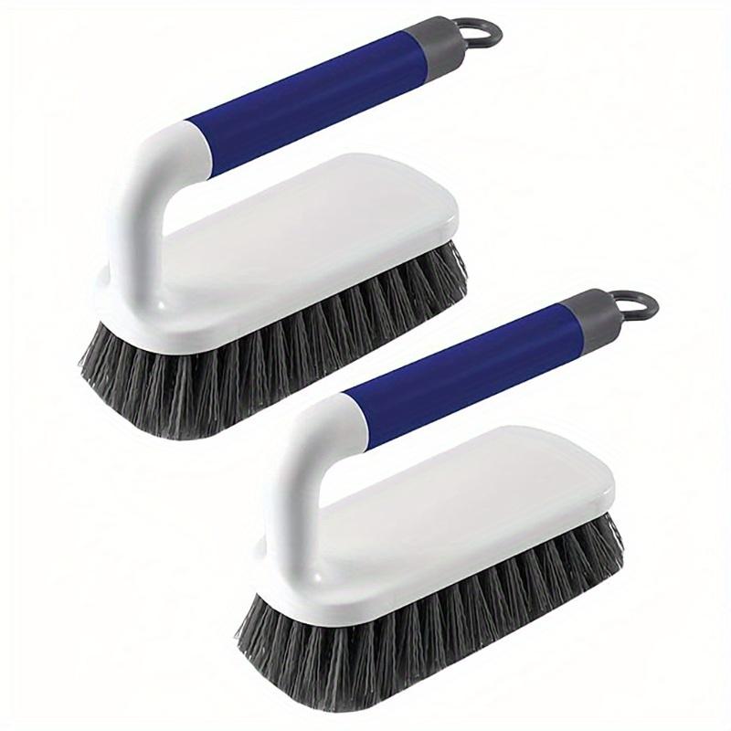 2pcs Scrub Brush, Scrubbing Cleaning Brushes, Heavy Duty Cleaning Brushes with Handle, for Shower, Bathroom