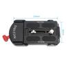 NICEYRIG Universal Base Quick Release Tripod Camera QR Compatible with Sony Kinefinity Lumix and Canon 522 Plate, Plate, Plate, Plate, Plate, A7C,