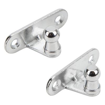 2 pezzi Staffa di montaggio ammortizzatore a gas 10mm perno a sfera metallo universale multi-adattabile per motore bagagliaio