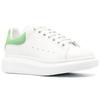 (WMNS) Alexander McQueen Oversized Shoes 'White Acid Green' Women's 718139WHGP78964