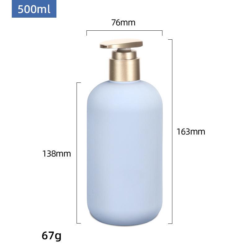 Green Blue Shower Gel Lotion Empty Bottle Liquid Soap Dispenser Travel Shampoo Bottle Cosmetics Travel Essentials