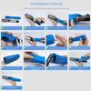 Cordless Handheld Microphone Protective Sleeve with Sponge Foam Microphone Windscreen Rubber Microphone Protective Sleeve Holder for Show KTV