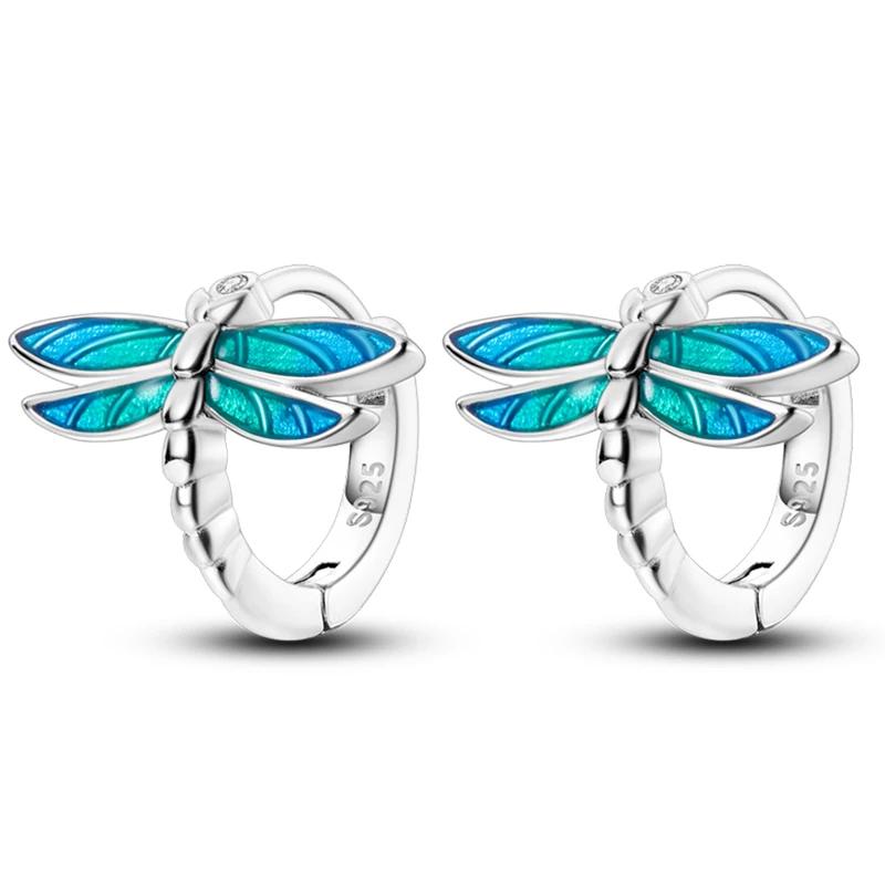 Sales100 % S925 Sterling Silber Sterne Mond Herzförmige Frauen Ohrringe Fit Original Ohrringe Hochzeit Edlen Schmuck Geschenke