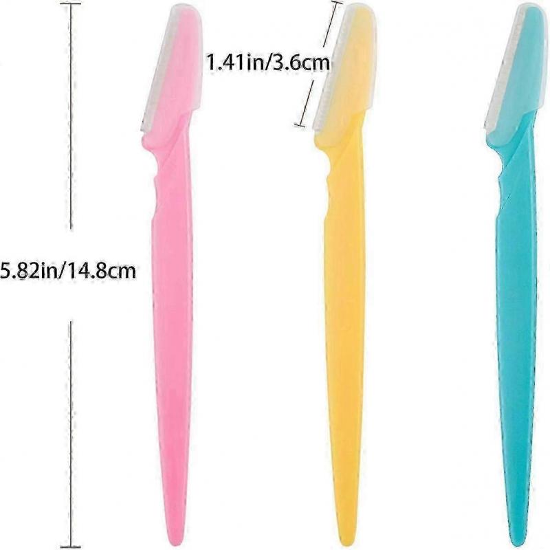 Exfoliating Dermaplaning Tool, Eyebrow Razor, Facial Dermaplane Razors Shaver With Precision Cover