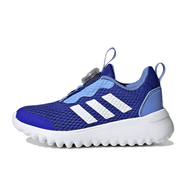 Adidas Activeflex Boa 3.0 Lightweight Comfortable Slip-Resistant Durable Low-Top Running Shoes Kids Sneakers Blue White HP5806