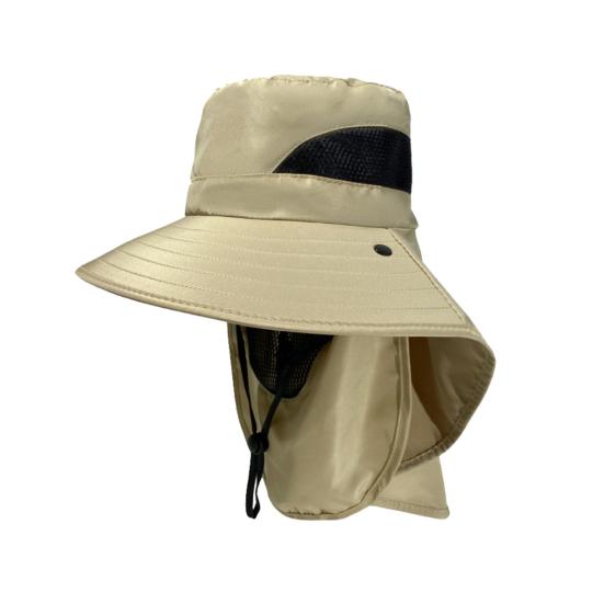 Sun Bucket Hat for Men Women Wide Brim Sun Protection Fishing Beach Hap for Outdoor Hiking Traveling Camping