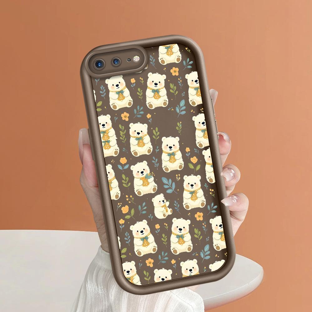 

Чехол для телефона с рисунком мультяшного медведя для iPhone Samsung Galaxy Xiaomi Redmi POCO HUAWEI Honor, противоударный, резиновый, мягкий, гибкий чехол Samsung M11