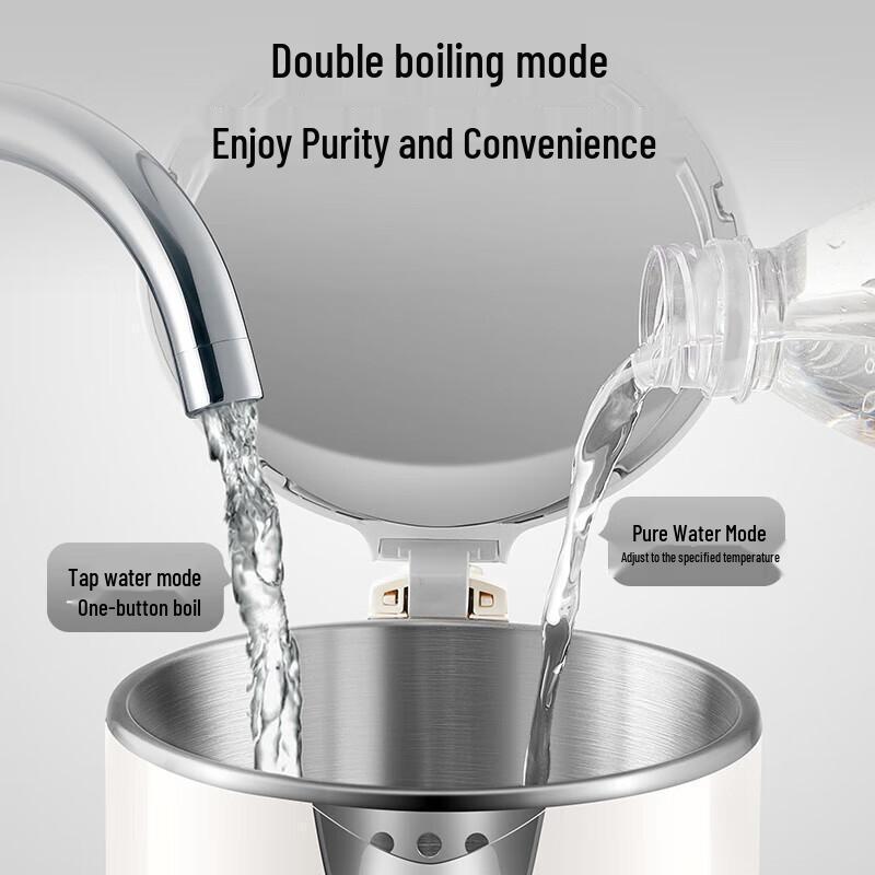 SUPOR 1.7L Electric Kettle with 5-Stage Temperature Control (CN Plug)