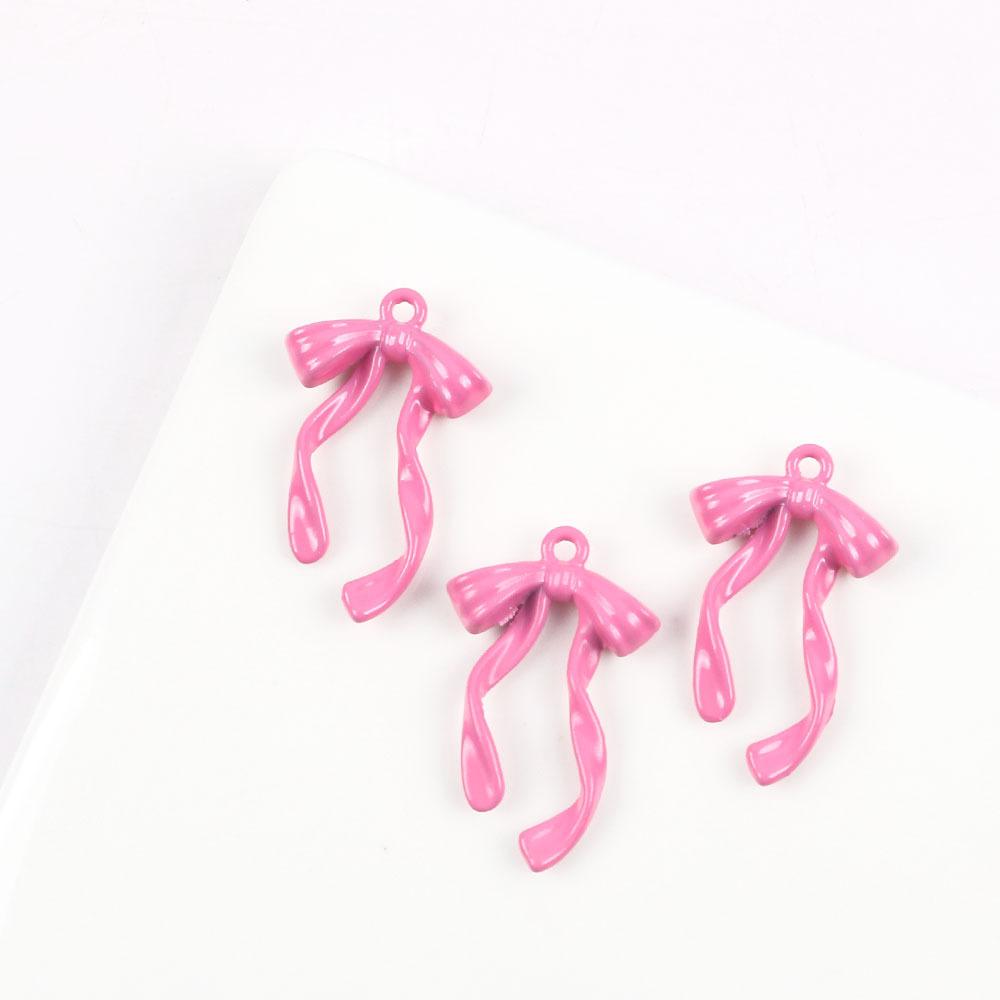 

Цвет сплава Бант Полосатая лента Подвеска Подвеска Сделай сам Браслет Ожерелье Серьги Подвесные аксессуары для автомобиля 5 pieces