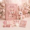 Pink Forest Friends Diy Patchwork Collection, All-Inclusive Sewing Kit To Make Cute Woodland Animals, Household Hobby Decor Gift