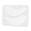 10 Pairs Eyelash Extension Patches Silicone Under Eye Patches Resuable Lower Lash Isolation Pads