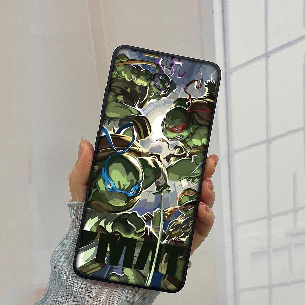 Cartoon n-Ninjas Wallpaper T-Turtles for Samsung Galaxy A06 A16 A13 A71 A21S A22 A73 A42 A03 A02 A11 A70 A72 A7 Cover Case