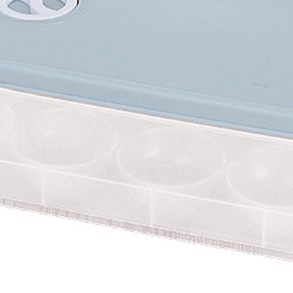 Ägglåda Plast Förtjockad Färskhållning Äggförvaringsbehållare för Kylskåp Kyl Kök