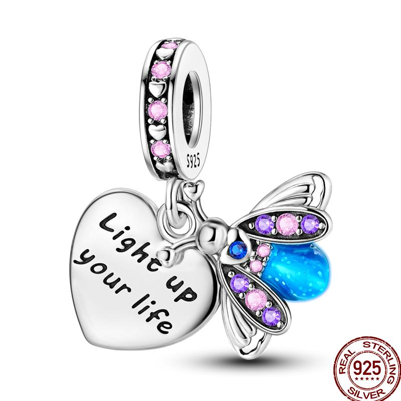 Copper Colorful Butterfly Insect Animal Giraffe Cute Kitten Beaded Beads Suitable Fit Pan Original Bracelet