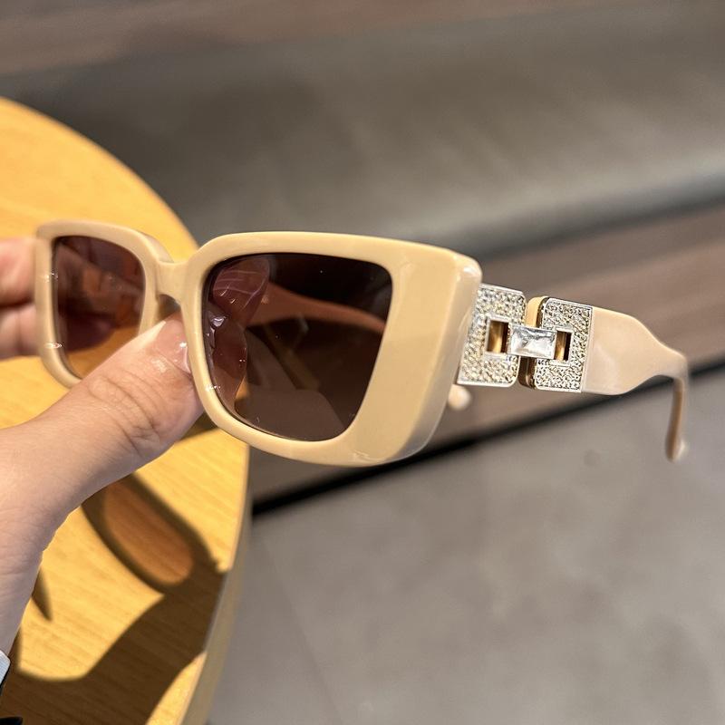 European American Style Women's Sunglasses Rectangle Shape Designer Sun Glasses Women UV Protection Outdoor Sun Glass