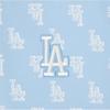 New MLB Los Angeles Dodgers SS24 Short Sleeved Dress Women's Sky Blue 3FOPM0143-07SBS