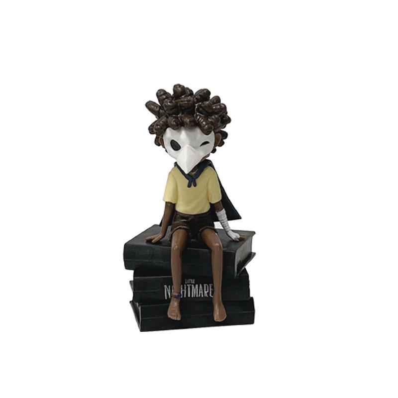 Hot Game Gk Little Nightmares Anime Figurine Six Figure Mono Action Figure Anime Game Pvc Action Figure Collectible Model Doll