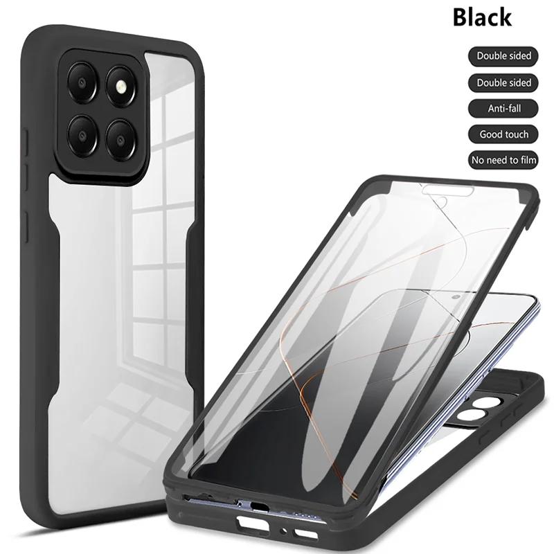360 Full Body Protection Case For Samsung Galaxy S24 FE S25 S23 Plus S25 Ultra M02 M32 M33 M52 M53 Double Sided Shockproof Cover