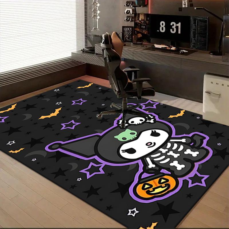 1PC Kuro-mi Rug for Livingroom,Bedroom, Palyroom, Chair Rug, Area rug, Game Carpet, Large Size Rug Fan Christmas gift