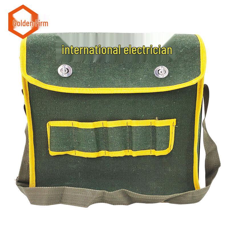 Jingulao KCxh-147 Heavy-Duty Canvas Tool Bag 30x25x10cm