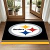 Covor din Catifea Cristal cu Design Pittsburgh Steelers Covoraș Decorativ Moale pentru Dormitor Intrare