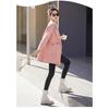 Elegante e grazioso cappotto corto in lana da donna per autunno e inverno, vestibilità perfetta e look di alta qualità