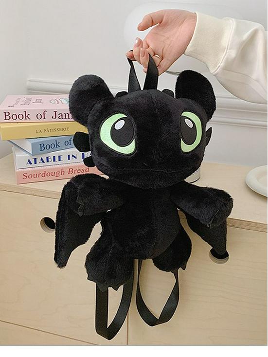 Drachenzähmen leicht gemacht Ohnezahn Plüsch Rucksack & Umhängetasche - Eltern-Kind-Geschenk