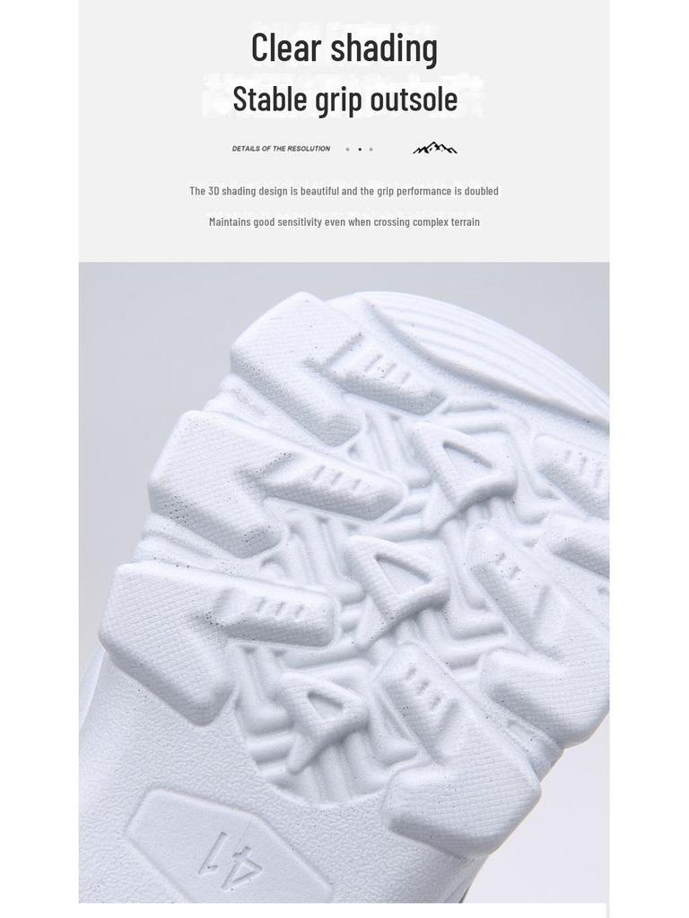 Pantofi de drumeție cu plasă respirabilă de vară pentru bărbați - Încălțăminte sportivă ocazională, anti-alunecare, rezistentă la uzură.