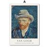 Vincent Van Gogh Writings Prints and Posters Great Work The Starry Night Canvas Painting Decorations for Living Room Wall Art